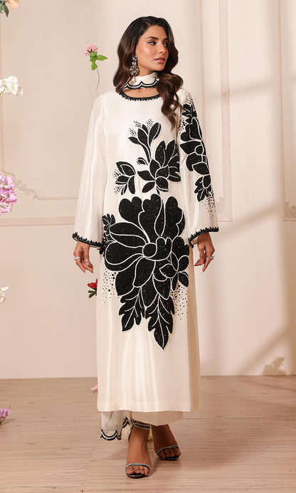 Nomi Ansari Luxury Silk 3-Piece Suit