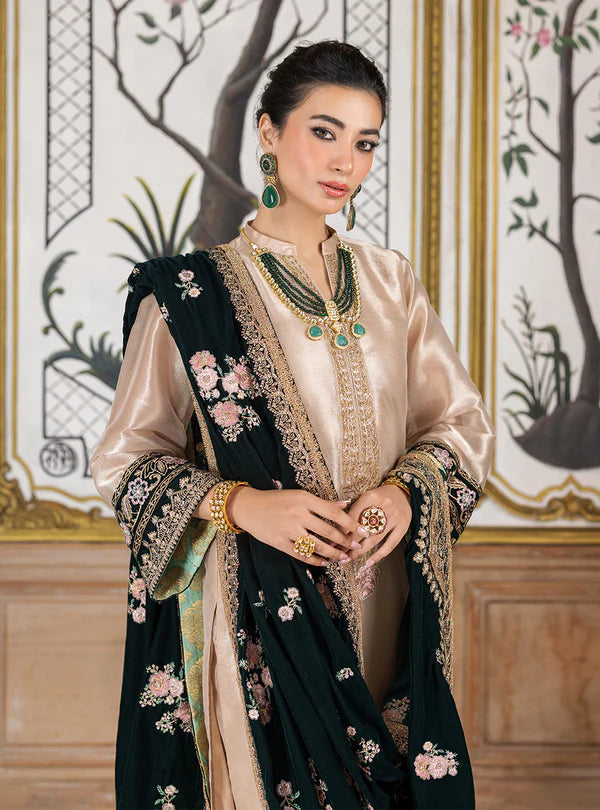 Zainab Chottani Luxury Velvet 3-Piece Suit