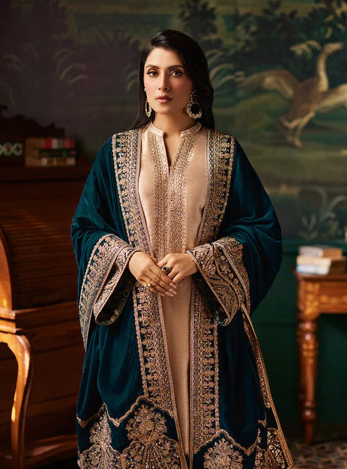 Zainab Chotani Luxury Velvet 3-Piece Suit