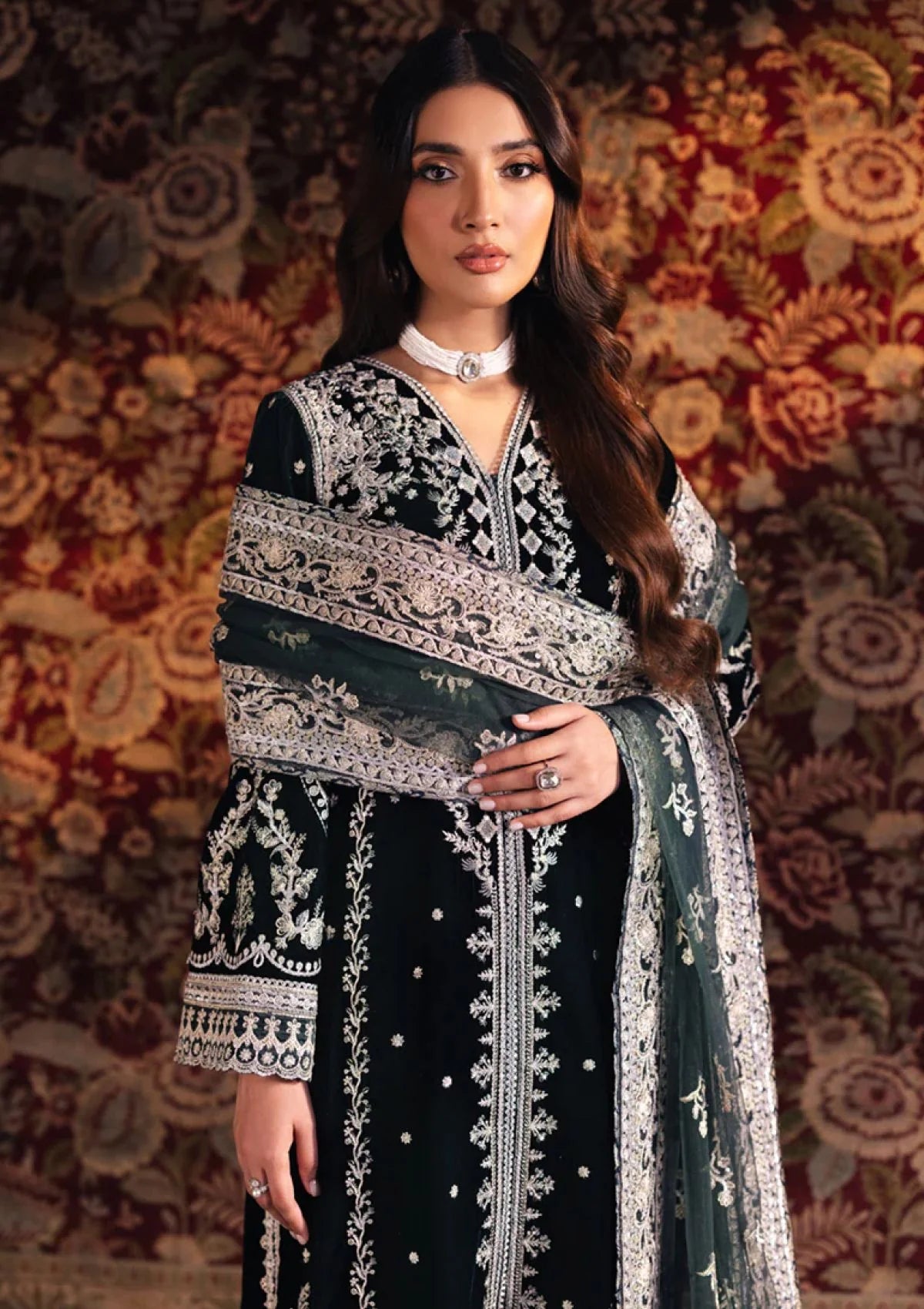 Qalamkar Velvet Collection 2024