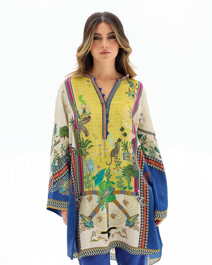 Elegant Digital Printed 2-Piece Swiss Lawn Suit