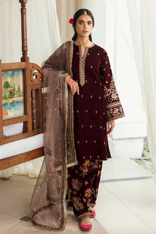 Baroque Luxury Velvet 3-Piece Suit