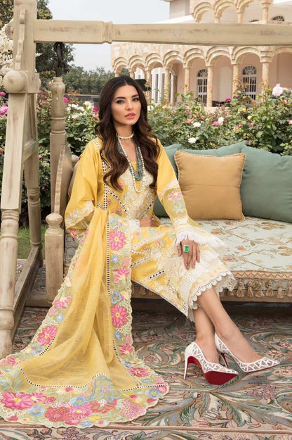 Crimson by Saira Shakira Luxury Lawn 3-Piece Suit