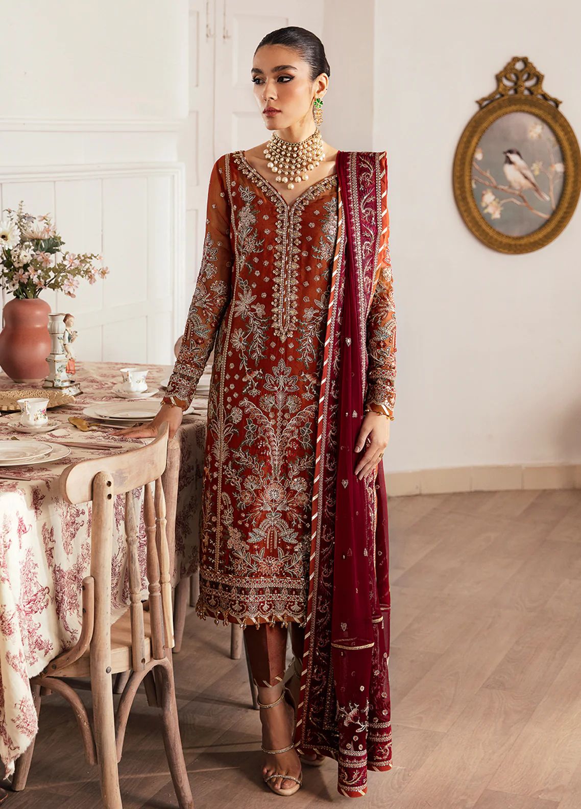 Gulaal Luxury Chiffon 3-Piece Suit