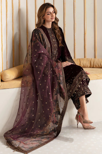 Jazmine Luxury Embroidered 3-Piece Suit