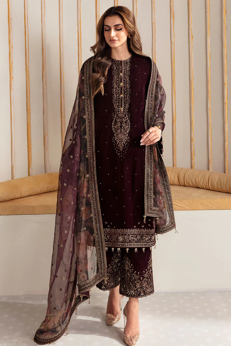 Jazmine Luxury Embroidered 3-Piece Suit