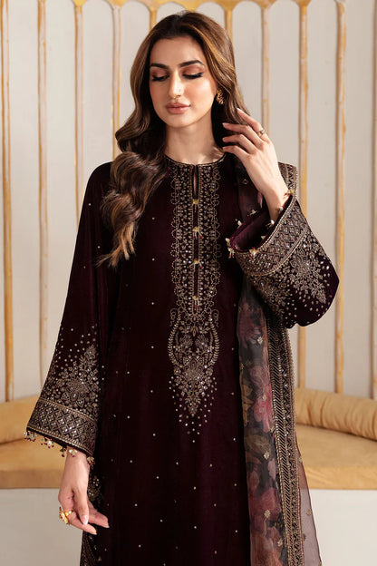 Jazmine Luxury Embroidered 3-Piece Suit