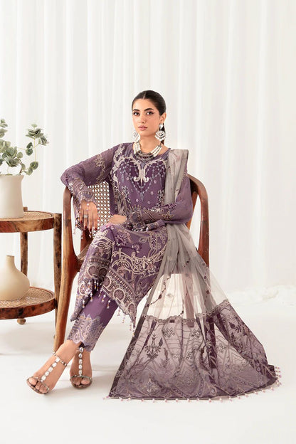 Ramsha Luxury Chiffon 3-Piece Suit