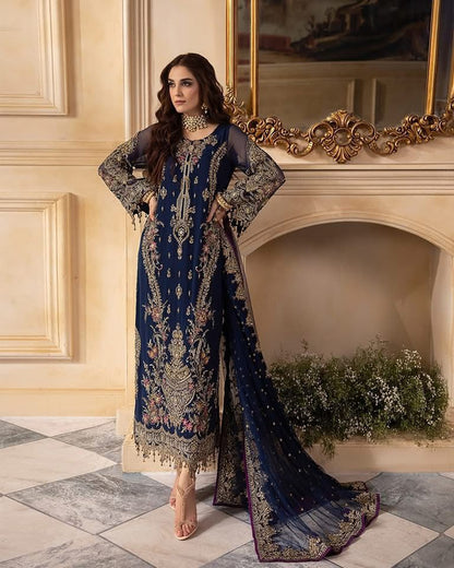 Charizma Luxury Chiffon 3-Piece Suit