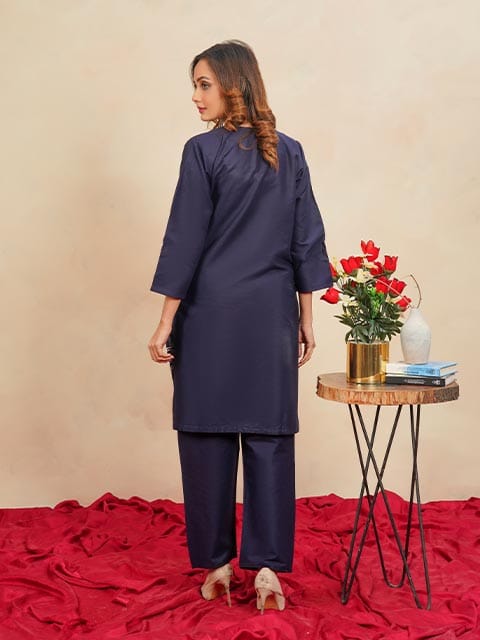 Winter Special Soft Cotton Embroidered Stitched 2-Piece