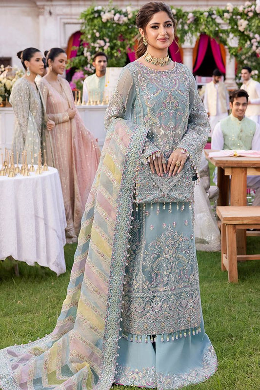 Kanwal Malik Luxury Organza 3-Piece Suit