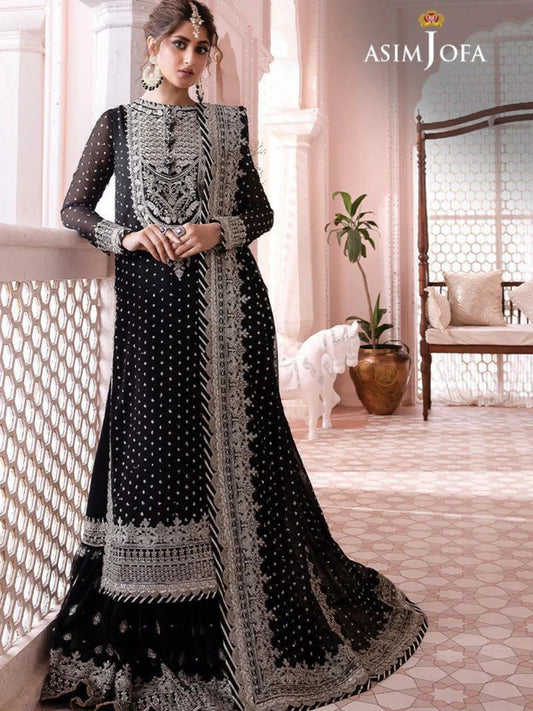 Asim Jofa Chandani Luxury Chiffon 3-Piece Collection