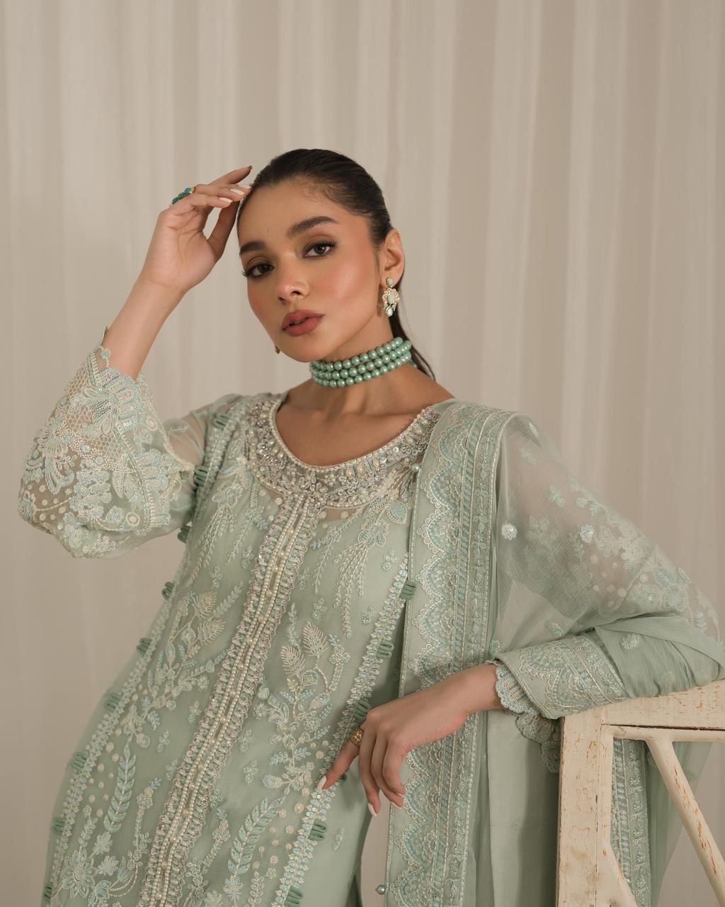 Gulaal Luxury Chiffon 3-Piece Suit