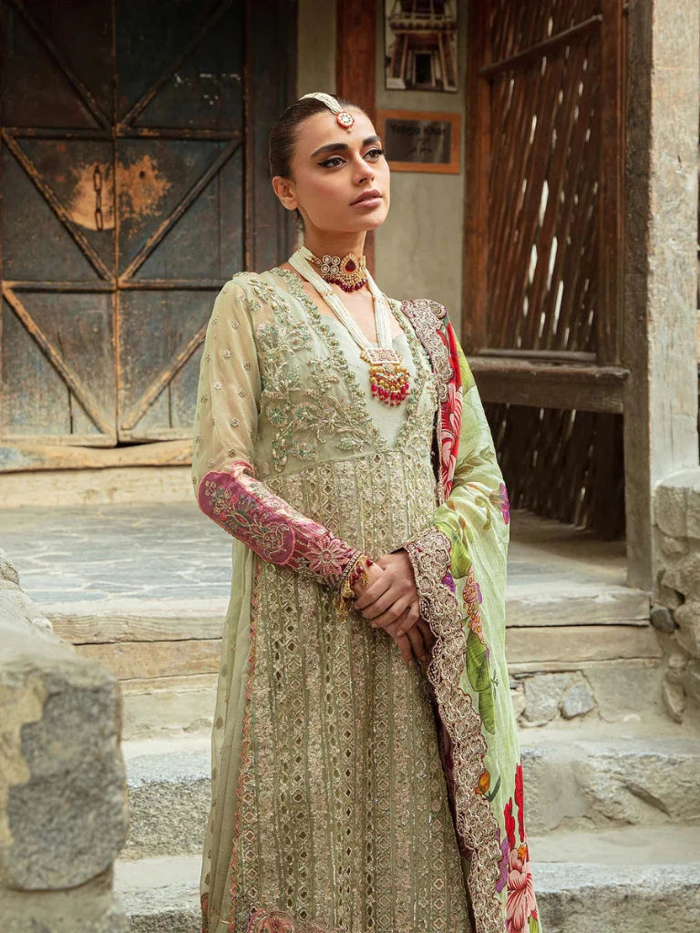 Mariam Hussain Luxury Organza 3-Piece Suit