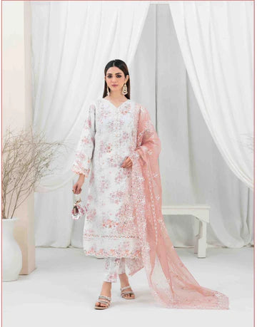 Tawakkal Luxury Chiffon 3-Piece Suit