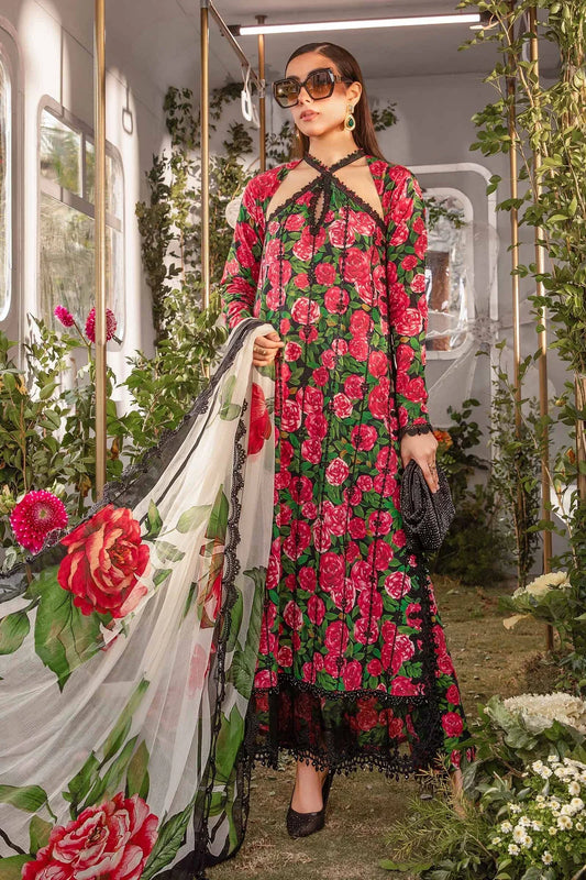 Maria B Luxury Lawn 3-Piece Suit