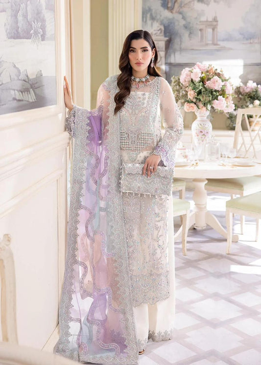 Mushq Pure Bamber Chiffon Ensemble