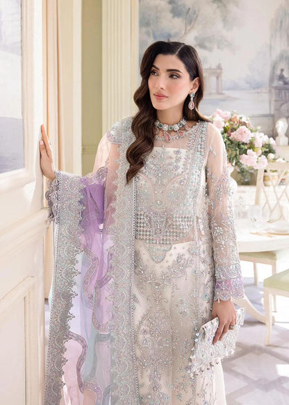 Mushq Pure Bamber Chiffon Ensemble