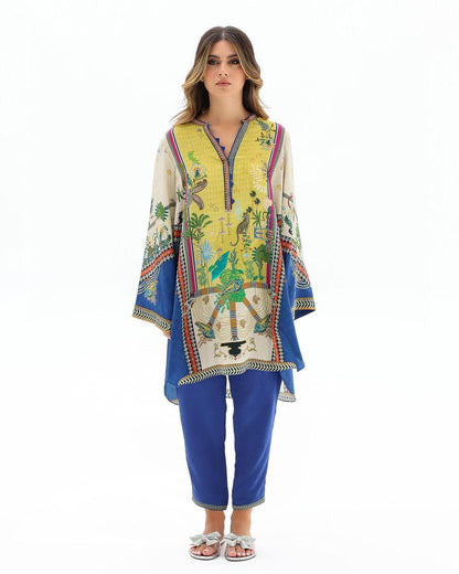 Elegant Digital Printed 2-Piece Swiss Lawn Suit