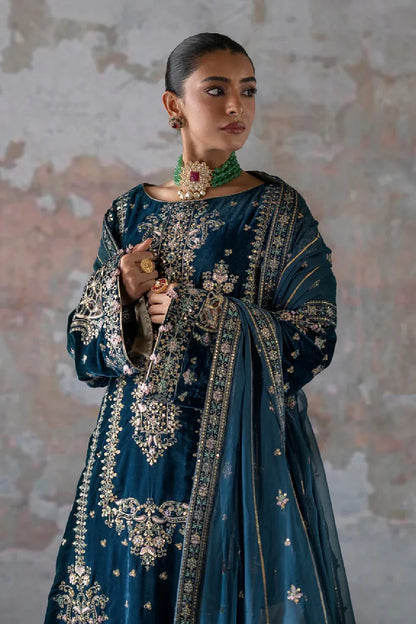 Eman Adeel Luxury Velvet 3-Piece Suit