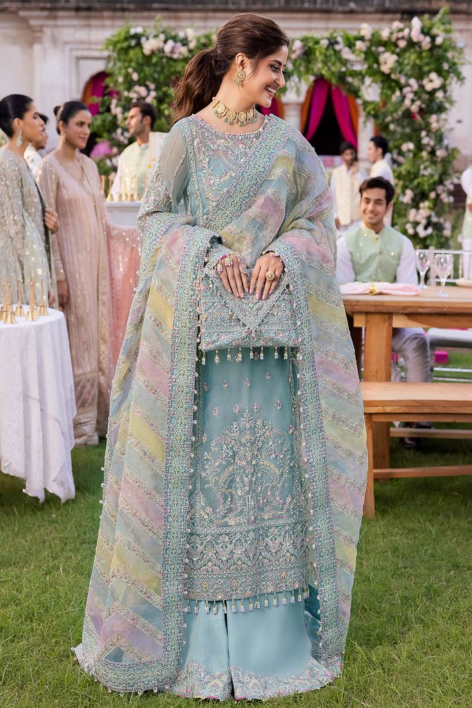 Kanwal Malik Luxury Organza 3-Piece Suit