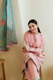 ZARA SHAHJAHAN Luxury Cotton 3-Piece Suit