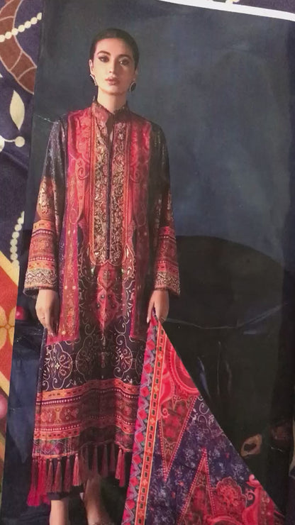 Ammara Khan Silk Ensemble